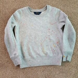 Girls Polo Ralph Lauren Sweatshirt sz 7